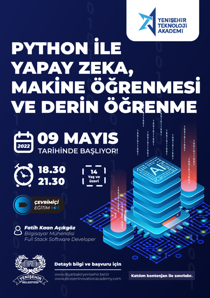 Python ile Yapay Zeka Makine Öğrenmesi