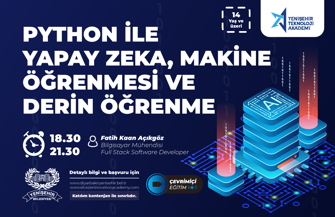 Python ile Yapay Zeka, Makine Öğrenmesi 